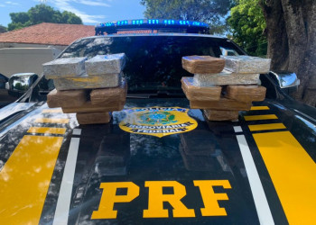 PRF prende homem na BR 343 em Altos com cocaína avaliada em R$ 1,7 milhão